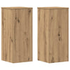 Vidaxx porte-plantes 2 pcs 30x30x70 cm bois chêne artisanal