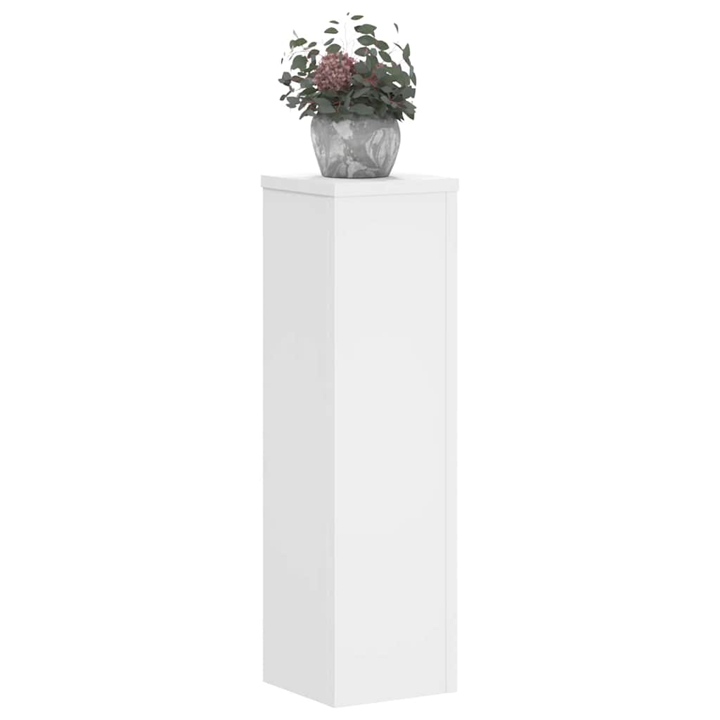 Vidaxx supports pour plantes 2 pcs 17x17x60 cm bois d'ingénierie blanc
