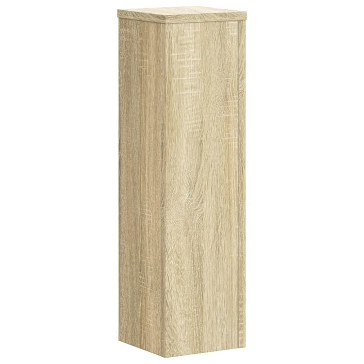Normes de l'usine de Vidaxl 2 PCS 17x17x60 cm Processus de chêne sonoma en bois