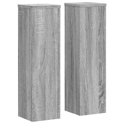 Normes de l'usine Vidaxl 2 PCS 17x17x60 cm Bois de bois de bois sonoma