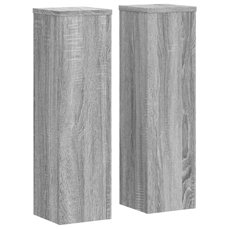 Normes de l'usine Vidaxl 2 PCS 17x17x60 cm Bois de bois de bois sonoma