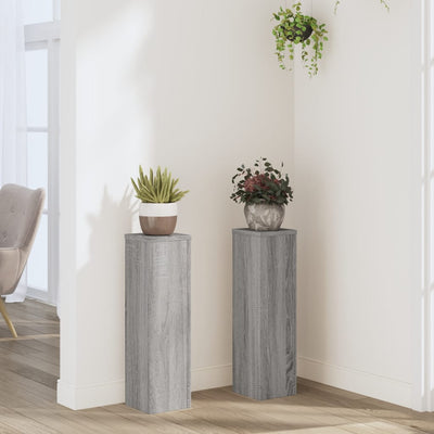 Normes de l'usine Vidaxl 2 PCS 17x17x60 cm Bois de bois de bois sonoma