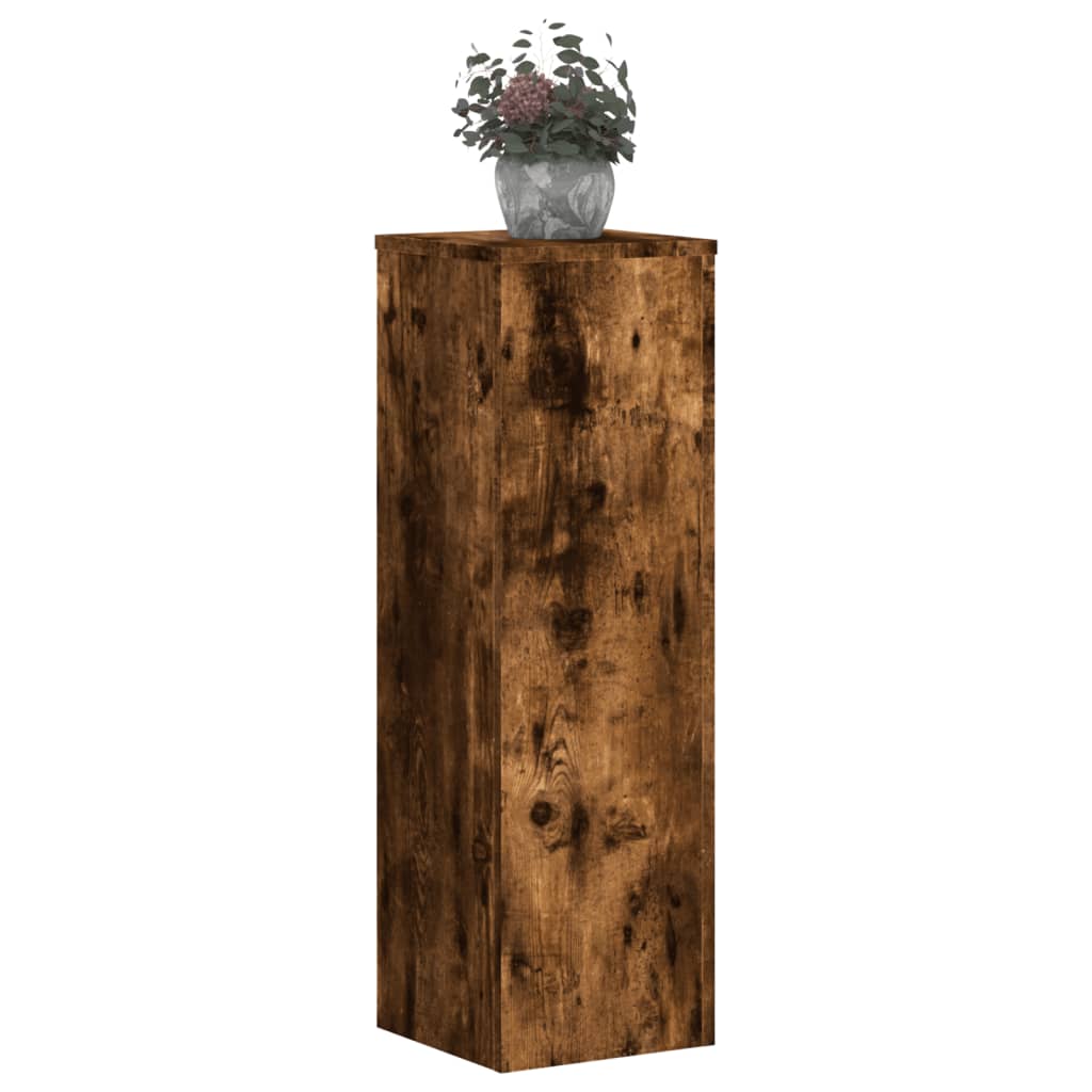 Normes de l'usine Vidaxl 2 ST 25x25x80 cm chêne fumé en bois transformé