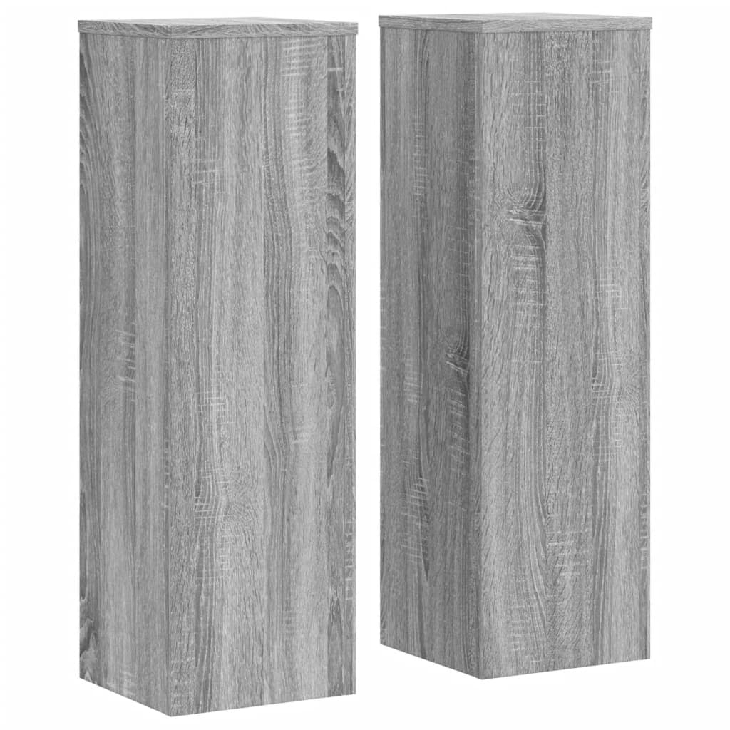 Normes de plante vidaxl 2 ST 25x25x80 cm en bois proches sonoma