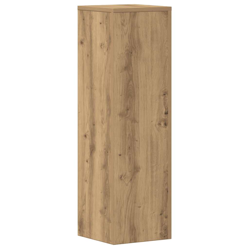VidaXL supports pour plantes 2 pcs 25x25x80 cm bois chêne artisanal coloré