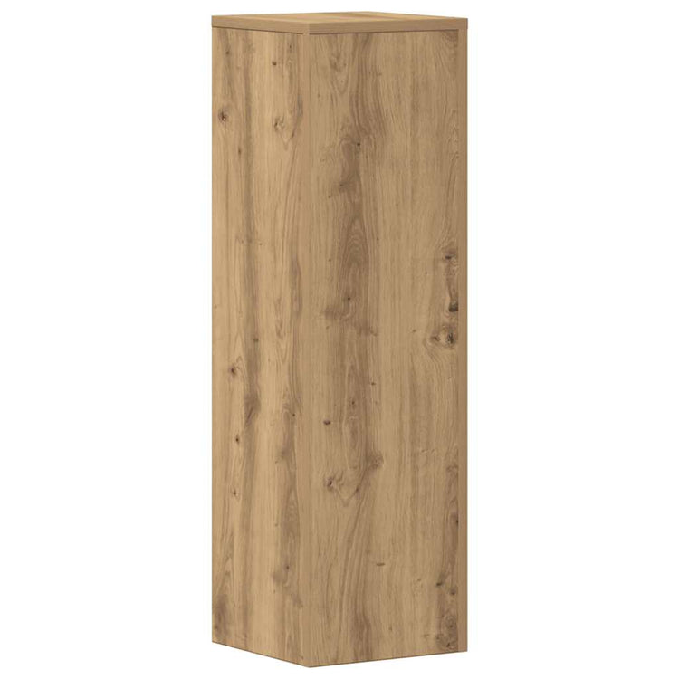 VidaXL supports pour plantes 2 pcs 25x25x80 cm bois chêne artisanal coloré