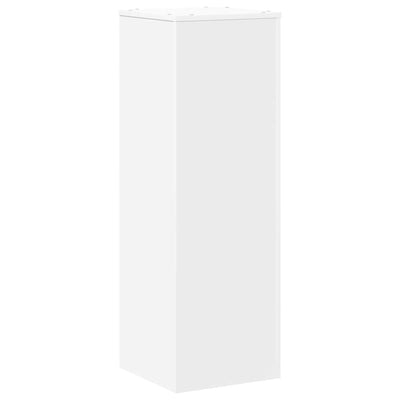 Vidaxx support pour plantes 33x33x100 cm bois d'ingénierie blanc