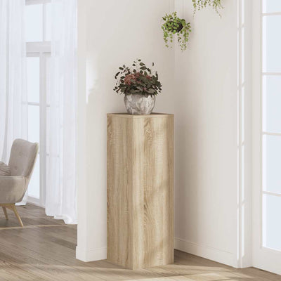 Norme de l'usine Vidaxl 33x33x100 cm Bois de chêne sonoma en bois de bois de chêne