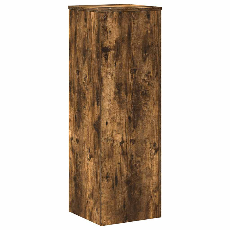 Vidaxx support pour plantes 33x33x100 cm bois traité, chêne fumé