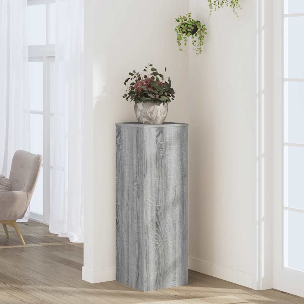 Norme de l'usine de Vidaxl 33x33x100 cm CHANIQUE SONOMA GRENE GRENE