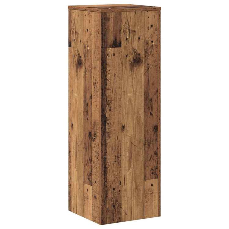 Vidaxx support pour plantes 33x33x100 cm bois traité, couleur bois ancien