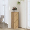 Support à plantes Vidaxx 33x33x100 cm en bois travaillé, chêne artisanal
