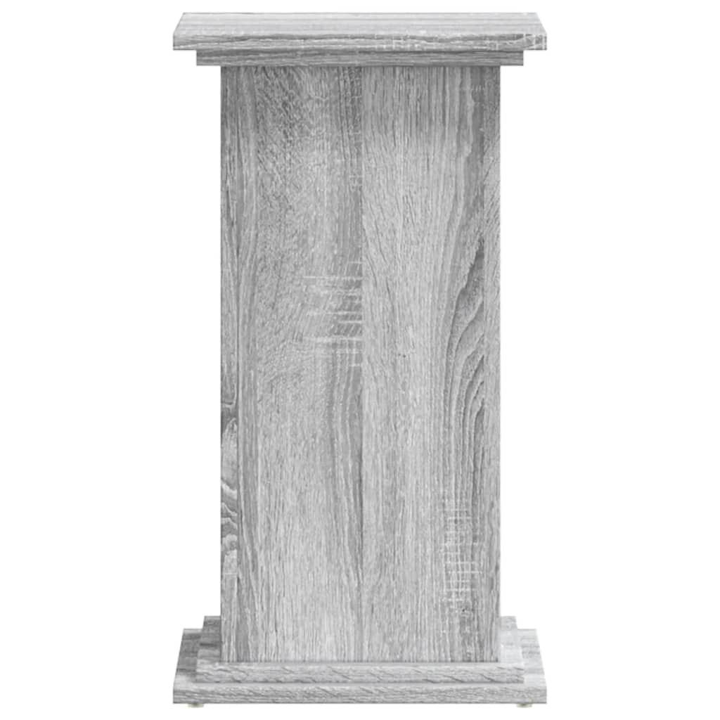 Norme de l'usine de Vidaxl 33x33x60 cm en bois de chêne sonoma gris de bois