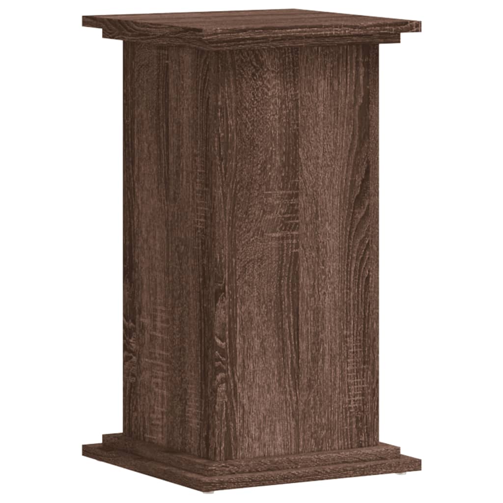 Norme de l'usine de Vidaxl 33x33x60 cm chêne brun en bois -colore