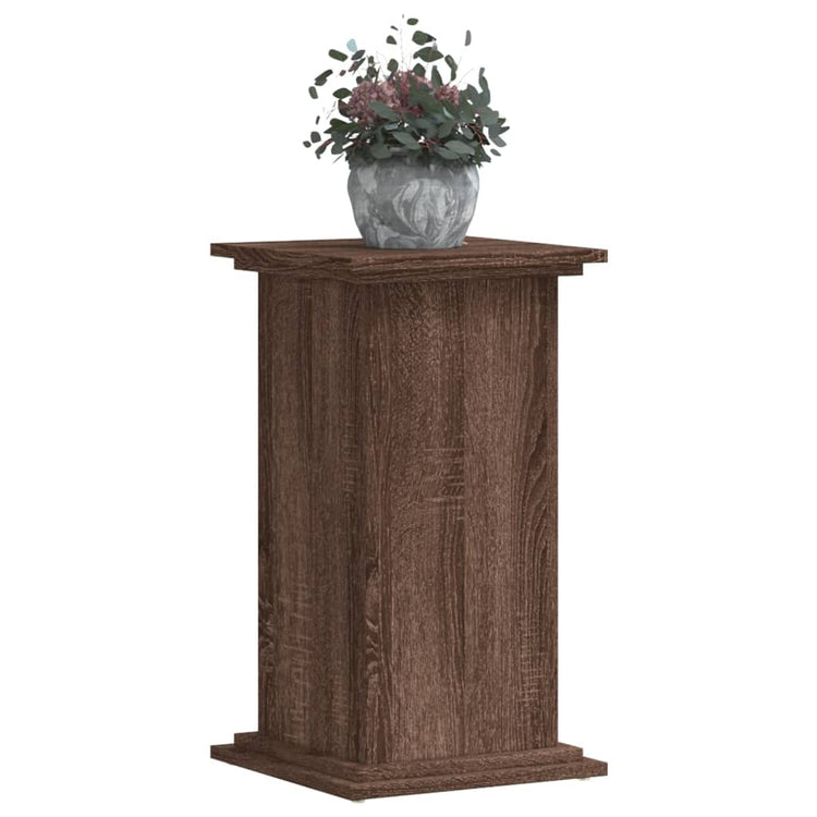 Norme de l'usine de Vidaxl 33x33x60 cm chêne brun en bois -colore