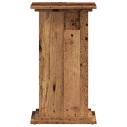Norme de l'usine Vidaxl 33x33x60 cm Bois transformé Old Wood -Colored - afbeelding 3