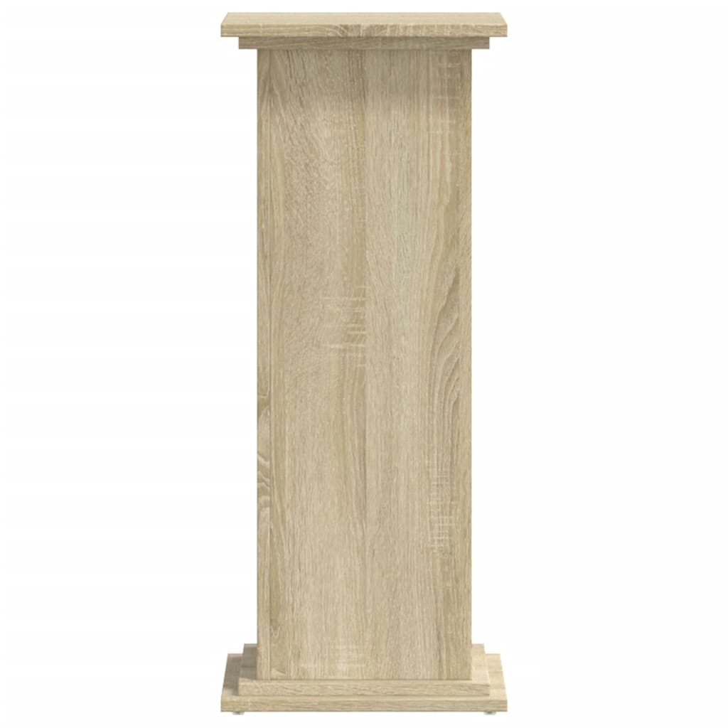 Norme de l'usine de Vidaxl 33x33x80 cm Bois de chêne sonoma en bois de bois de bois -colore