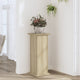 Norme de l'usine de Vidaxl 33x33x80 cm Bois de chêne sonoma en bois de bois de bois -colore