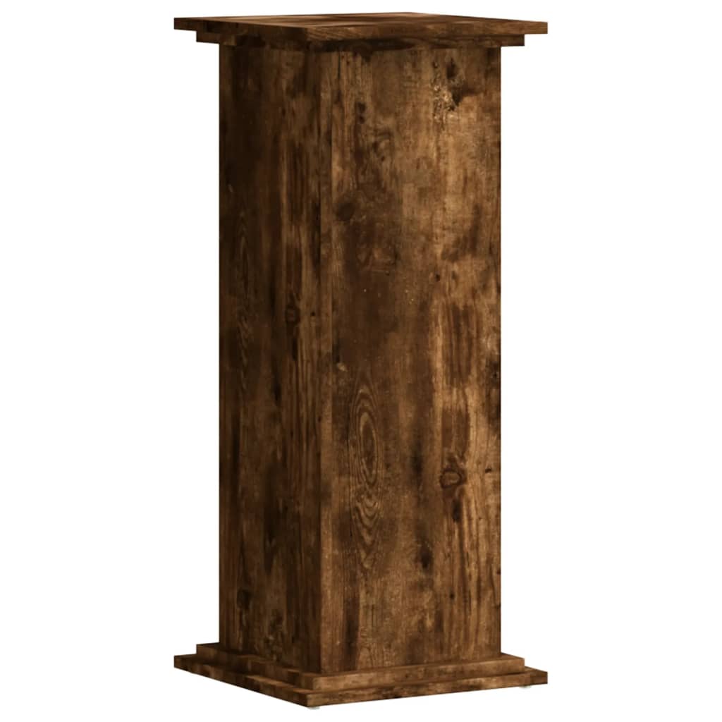 Norme de l'usine de Vidaxl 33x33x80 cm Couleur de chêne à bois à bois provoqué