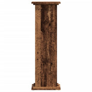 Norme de l'usine Vidaxl 33x33x100 cm Bois transformé Old Wood -Colored - afbeelding 3