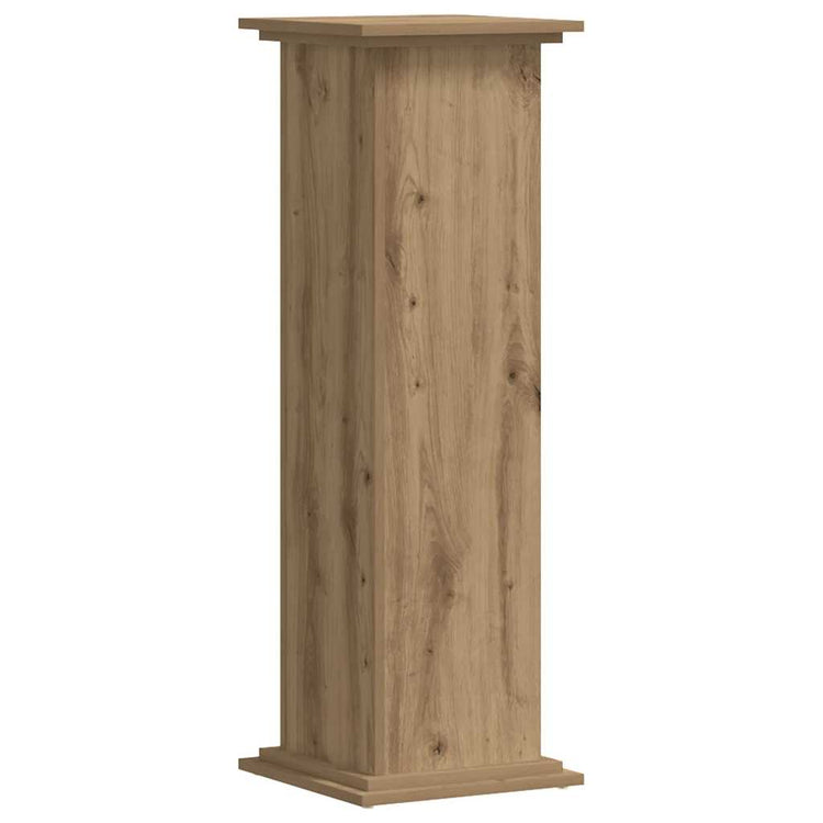 Support à plantes Vidaxx 33x33x100 cm en bois travaillé, chêne artisanal