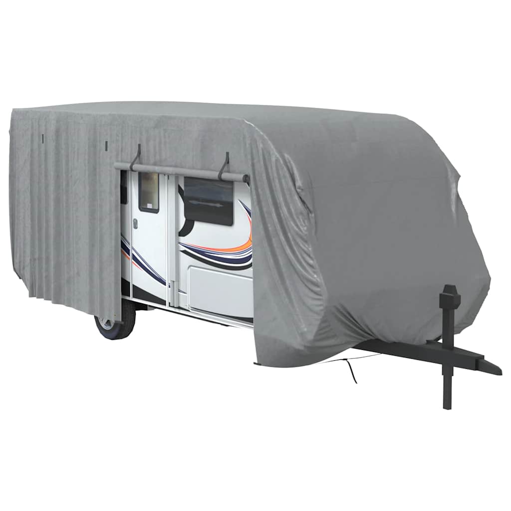 Vidaxl Caravanhoes 732x250x220 cm gris non longueur