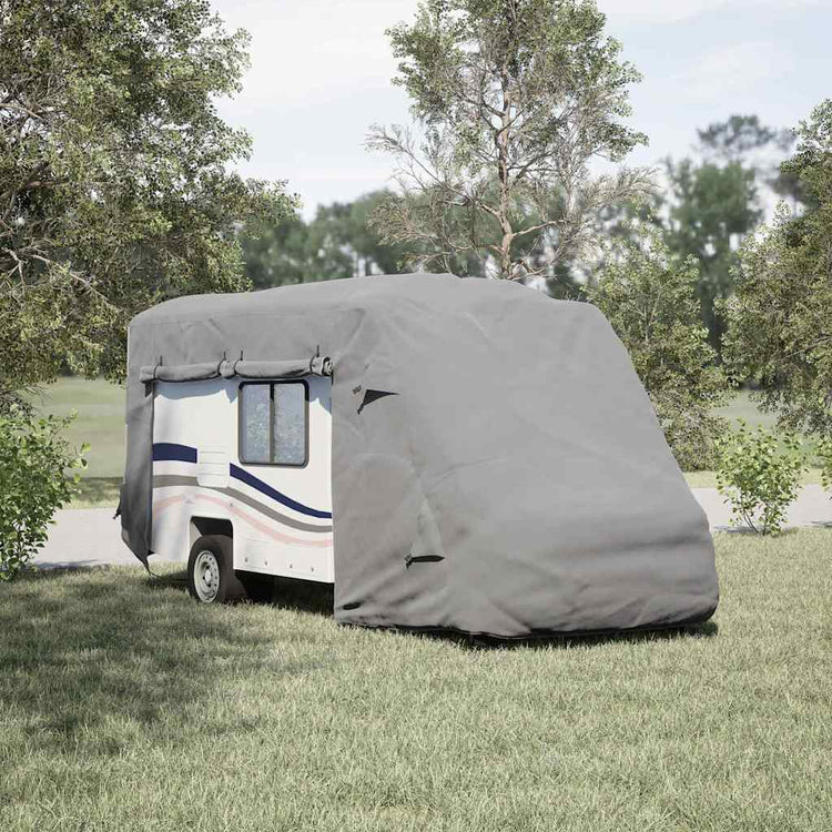 Vidaxl Camper Covers 570x235x275 cm Vliesvlies Gray