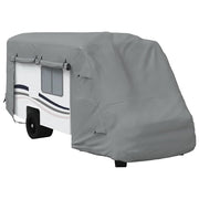 Vidaxl Camper Covers 610x235x275 cm Vliesvlies Gray - afbeelding 2