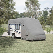 Vidaxl Camper Covers 610x235x275 cm Vliesvlies Gray - afbeelding 3