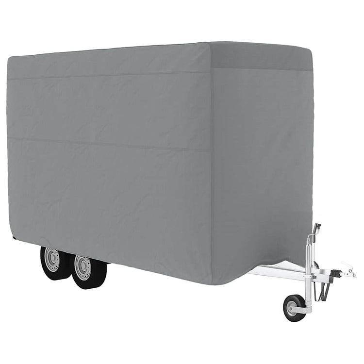 Vidaxx housse de remorque pour chevaux 396x178x250 cm non tissé gris
