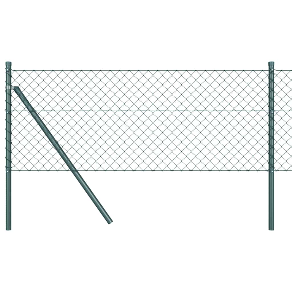 Poteau de clôture Vidaxl vert 10 x 0,6 m (maille 40 x 40 mm)