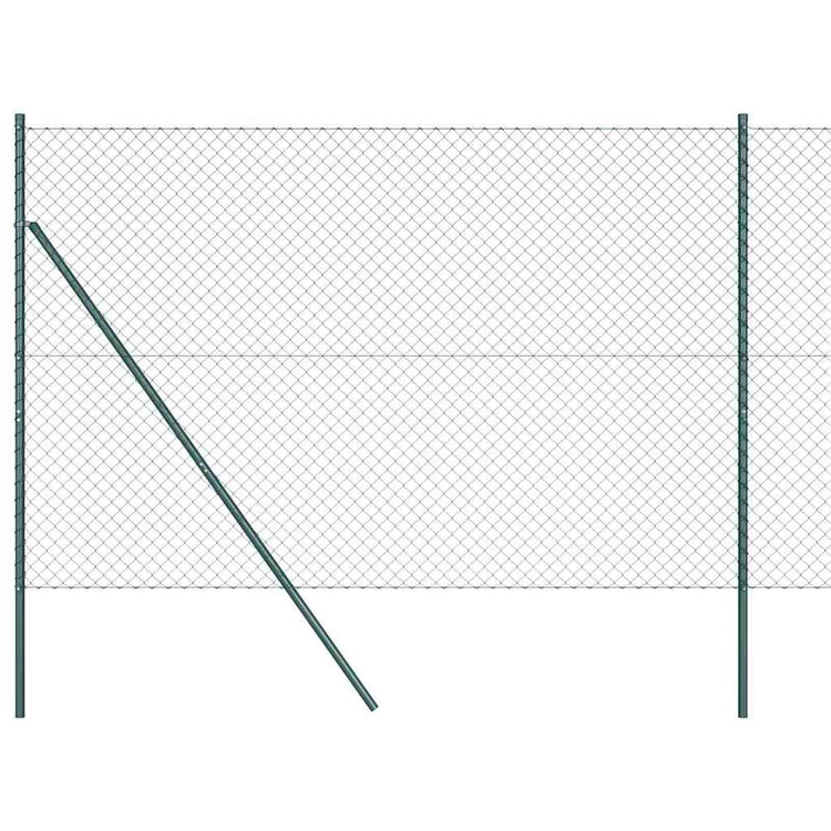 Poteau de clôture Vidaxl vert 10 x 1,6 m (maille 40 x 40 mm)