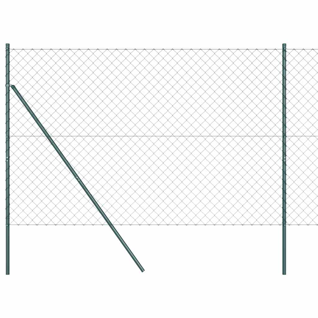 Poteau de clôture Vidaxl vert 10 x 1,6 m (maille 60 x 60 mm)