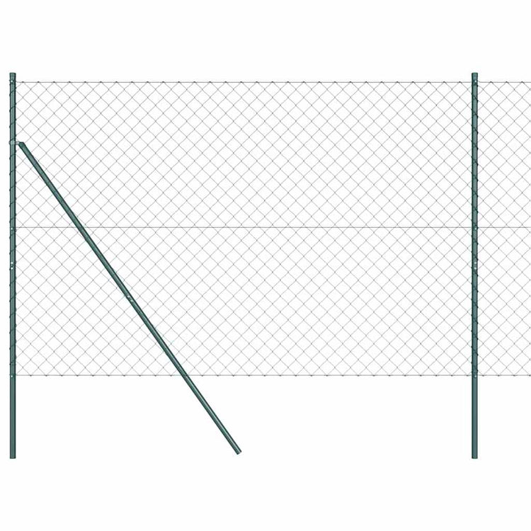Poteau de clôture Vidaxl vert 10 x 1,6 m (maille 60 x 60 mm)