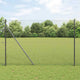 Poteau de clôture Vidaxl gris 10 x 1,6 m (maille 40 x 40 mm)