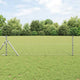Vidaxl poteau de clôture argent 10 x 0,8 m (maille 60 x 60 mm) acier