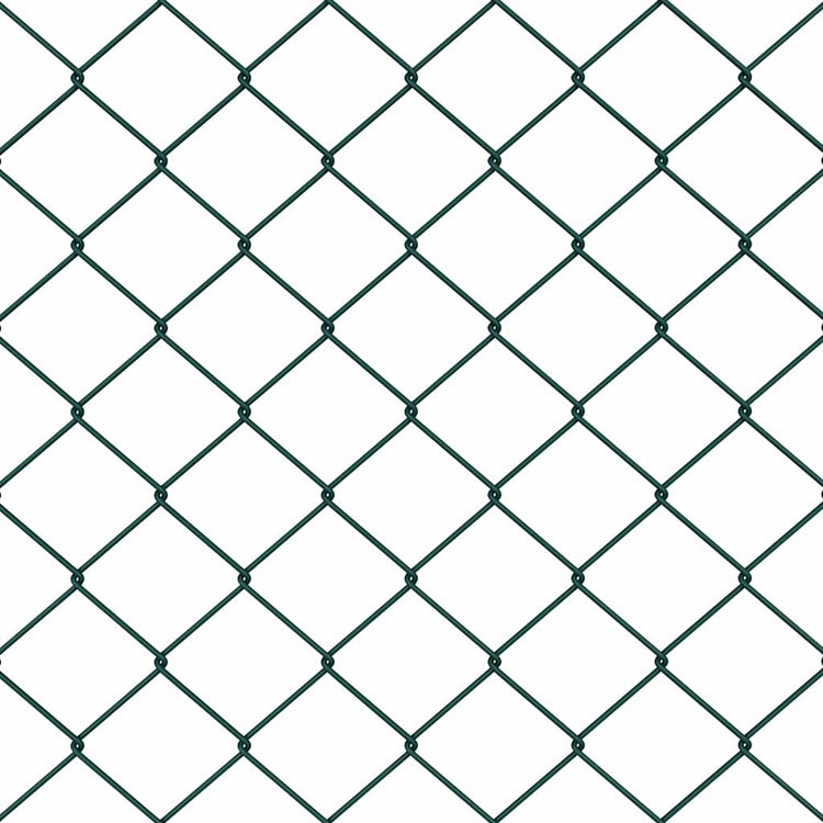 Poteau de clôture Vidaxl vert 10 x 1,5 m (maille 40 x 40 mm)