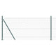 Vidaxl poteau de clôture vert 10 x 1 m (maille 60 x 60 mm) acier et PVC