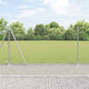 Vidaxl poteau de clôture argent 10 x 1,2 m (maille 40 x 40 mm) acier