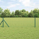 Clôture Vidaxxl avec poteau vert 0,4 x 10 m acier et PVC