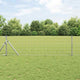Clôture Vidaxl avec poteau argent 0,6 x 10 m acier et PVC