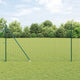 Clôture Vidaxxl avec poteau vert 1,5 x 10 m en acier