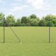 Clôture Vidaxl avec poteau gris 1,6 x 10 m acier et PVC