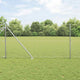 Clôture Vidaxxl avec poteau argenté 1,2 x 10 m en acier