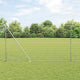 Clôture Vidaxl avec poteau argenté 1,5 x 10 m en acier