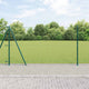 Clôture Vidaxxl avec poteau vert 1,2 x 10 m acier et PVC