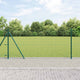 Clôture Vidaxxl avec poteau vert 0,8 x 25 m acier et PVC