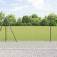 Clôture Vidaxxl avec poteau gris 1,2 x 10 m en acier