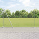 Clôture Vidaxl avec poteau argenté 1,5 x 10 m en acier
