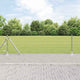 Clôture Vidaxxl avec poteau argent 0,4 x 25 m en acier